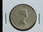 Canadian 1962 80% Silver 50 Cents Half Dollar Coin - ME5522