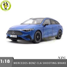 1/18 NZG Mercedes-Benz CLA Shooting Brake Blue Diecast Model Car Friends Gifts