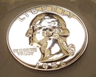 1956 Choice/Gem Proof Quarter 90%   Blazing Mirrored Surfaces #501 - 11