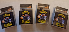 Vintage Lot-4-Unique Joe Camel Biker Lighters "Born To Be Smooth" R J Reynolds