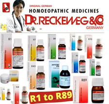 Dr.Reckeweg R1 to R89 Germany Homeopathy Drop...
