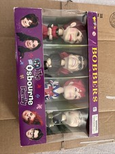 Osbourne's Tv Show Ozzy Sharon Osbourne Set of 4 Bobblehead 2002 Bobble Head