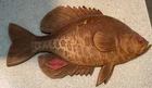 Vintage Grain Belt Beer Sign Plastic Pan Fish Crappie Advertising Wall Plaque