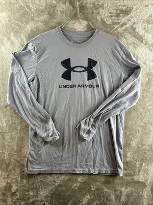 Style Code 136-2743 Under Armour, Long Sleeve Gray Men s Size Medium-0169