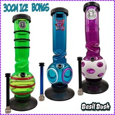 Acrylic Ice Twist | Waterpipe 30cm Basil Bush Mixed Designs