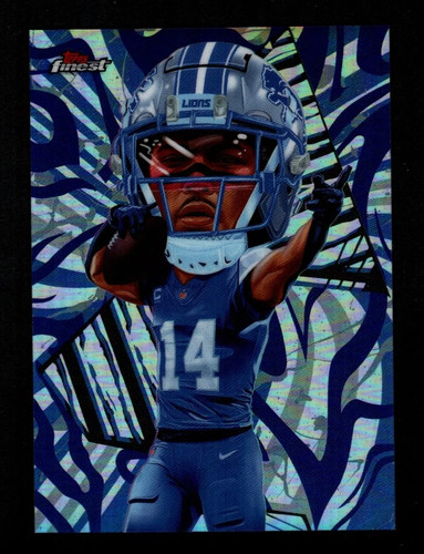 Amon-Ra St. Brown #H-13 2025 Topps Finest Headliners card