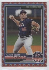 2023 Panini USA Baseball Stars & Stripes Red Prizm 129/149 Vaughn Neckar #12 n0c