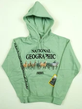 Parks Project Hoodie Mens/Womens Green National Geographic Horses Sweatshirt