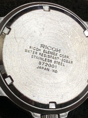 Ricoh Commander 20 Rage Tide Men's Watch Quartz Analog Round Ricoh Commander 20 Rage Tide Men's Watch Quartz Analog Round