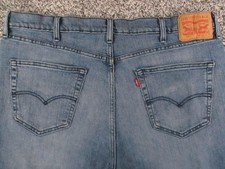 Levis 550 Jeans Mens 40x29 Blue Medium Wash Relaxed Fit Tapered Leg Denim