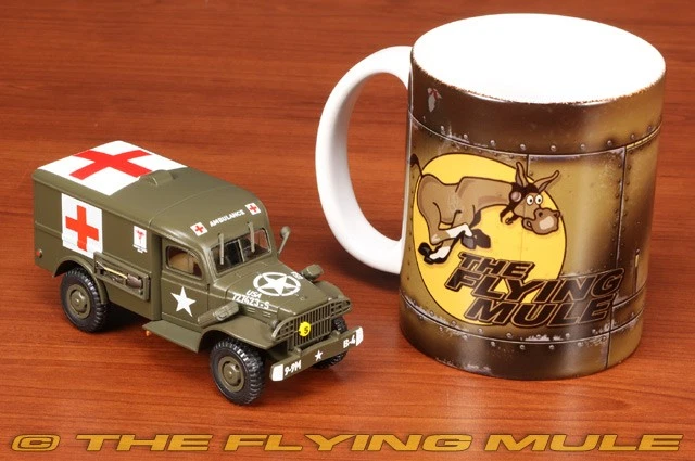 Motor City Classics 1:43 WC 54 4x4 Ambulance US Army - Image 4 of 4