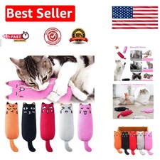 Durable Bite-Resistant Catnip Chew Toys - Set of 5 for Indoor/Outdoor Fun