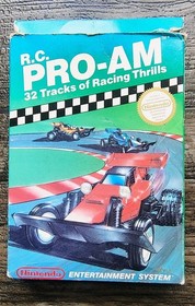 R.C. Pro-Am NES Racing & Sports Series Game Cartridge with Original Box