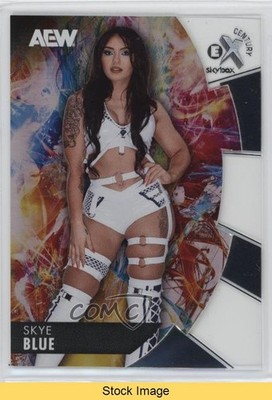 2025 Skybox Metal Universe AEW All Elite Wrestling Skye Blue #EX-94 READ 0sp7