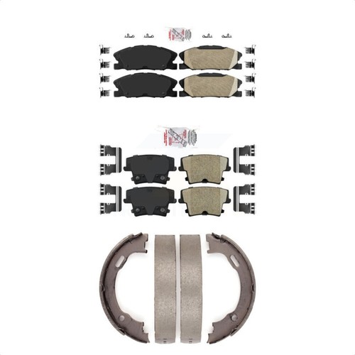 Transit Auto KNN-100708 Brake Pad Sets 2-Wheel Set Front for Dodge Charger 14-18 - Picture 1 of 8