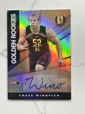 2019 Panini Gold Standard #GRA-CHW Chase Winovich Auto /199 Patriots & Michigan
