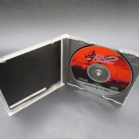 Touge King the Spirits 1 2 Sega Saturn with Manual Japanese Version