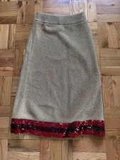 Gucci Women’s Sequin Knee High Glitter Dress Adjustable Waist
