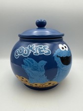 Rare Cookie  s Monster land Sesame Place Cookie Jar Cookie Monster 2015