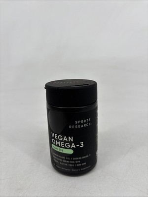 Highest Levels of Vegan Omega 3 DHA & EPA Softgel Fatty Acids (Carrageenan Free)