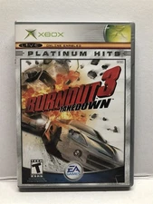 Burnout 3: Takedown (Microsoft Xbox, 2004) CIB Complete with Manual - Tested