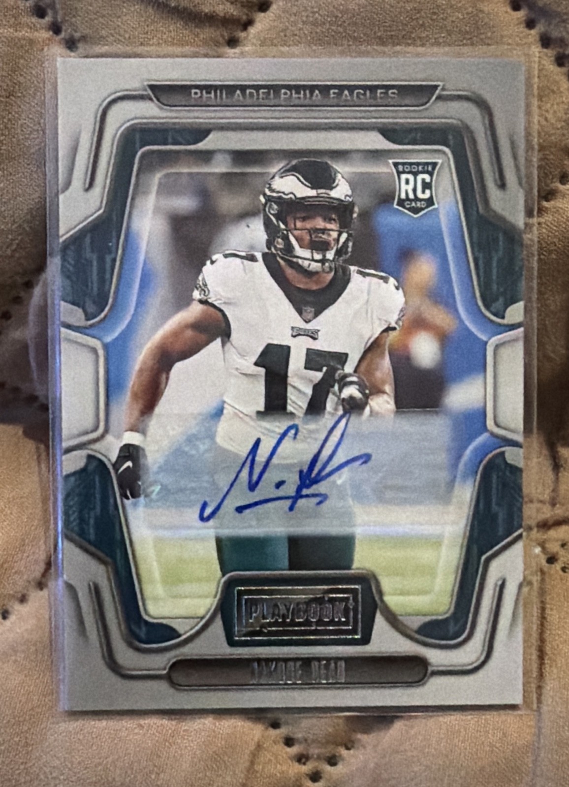 Nakobe Dean Panini Playbook #172 Base