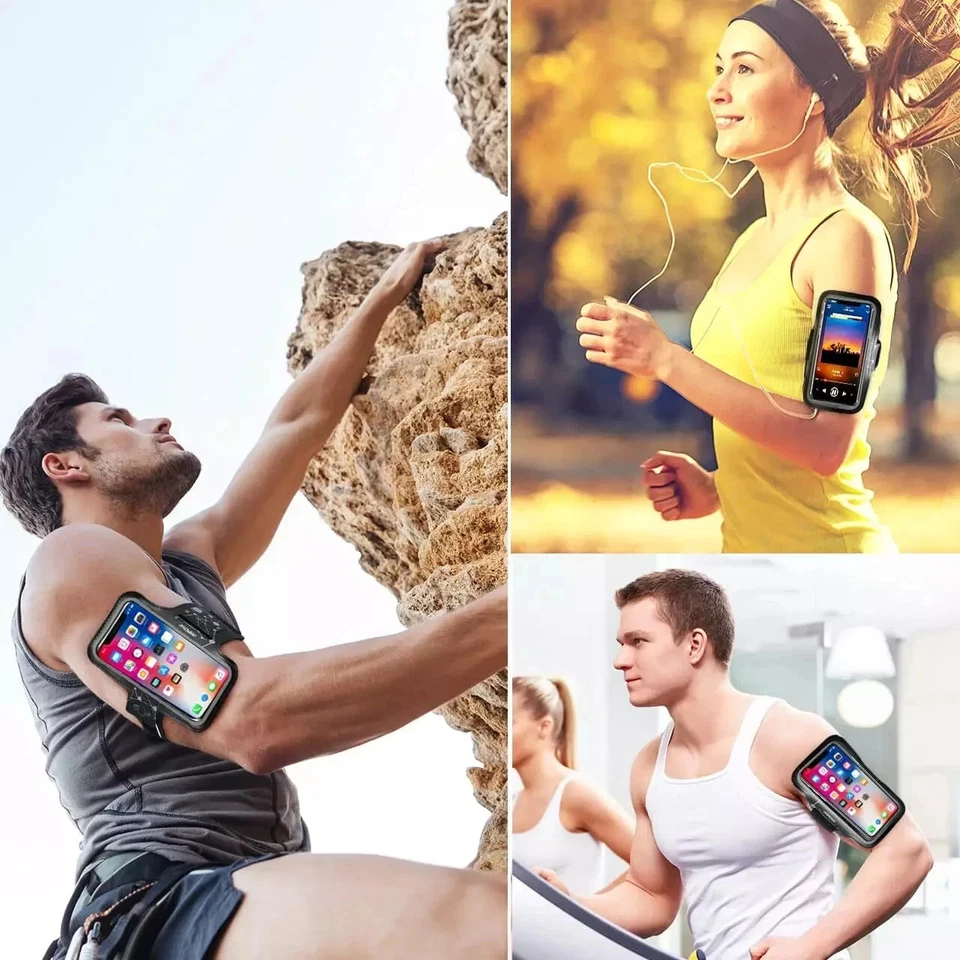 Running Sports Armband Phone Holder – Fits 4.6" to 5.5" Smartphones - Image 4 of 4