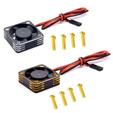 30x30mm Aluminum Frame Heatsink Cooling Fan for 540 550 Brushless Motor RC Car K