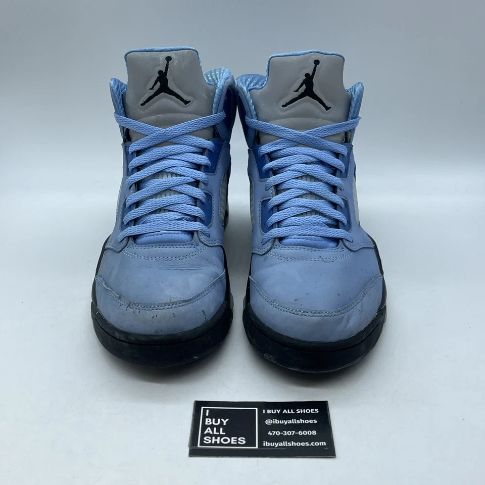 Size 11 - Air Jordan 5 Retro SE Mid UNC (DV1310-401) - Image 2 of 4