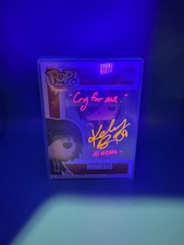 Katelyn Barr signed Himeno from Chainsaw man in blacklight pens with OCC COA