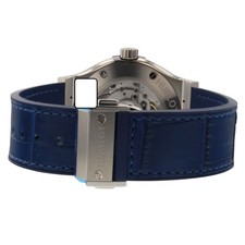 Hublot Classic Fusion Titanium Automatic 42mm Blue Leather Watch 542.NX.7170.LR 8