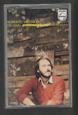 ROBERTO VECCHIONI CALBUIG, STRANAMORE UND ANDERE... MC K7 MUSIKKASSETTE VERSIEGELT!!!