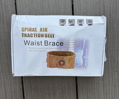 Lumbar Spinal-Air Decompression Back Belt Air Traction Waist Protector Belt DE