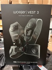 OB Woojer Vest 3 Haptic Vest for Immersive Gaming, VR, Movies,  Music -BLACK