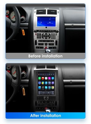 32GB für Peugeot 407 2004-2011 Carplay 9,7''Android 13 Autoradio GPS Nav BT DAB+