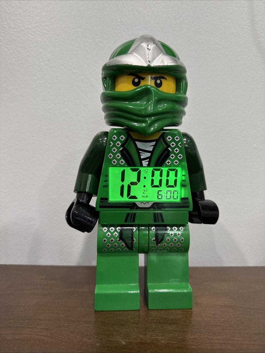 LEGO Ninjago Rise of the Snakes Lloyd ZX Minifigure Alarm Clock