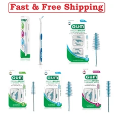 GUM Proxabrush Go-Betweens Refills, Compatible with GUM Permanent Handle