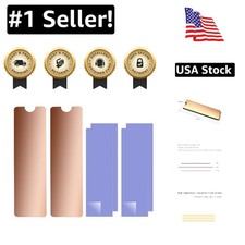 Copper M.2 Heatsink with Nano Thermal Pads - Universal Fit for 2280 SSDs