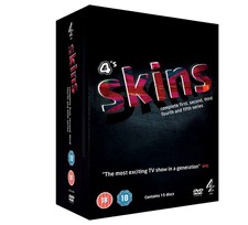 Skins Series 1 to 7 Complete Collection Region 2 DVD for sale