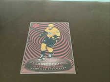 2025-26 Upper Deck Series 2  Fluorescence Red Matthew Wood #F-24