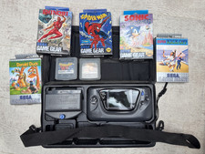 Sega Game Gear Bundle - Console - PAL - Accessories - Games - See Description