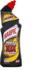 Harpic Power Plus Citrus Fresh Toilet Cleaner Gel | Size: 750ml 12.80 per litre
