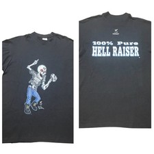 NEW Stone Cold Steve Austin T Shirt Mens Large Black Hell Yeah WWF Vintage 1997