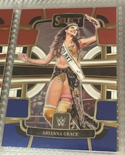 Arianna Grace Red White & Blue Concourse 2024 Panini Select WWE #57 NXT TNA base