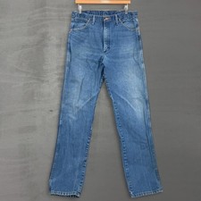 Wrangler Cowboy Cut 13MWZPW Jeans Medium Wash Straight Leg 34 x 36