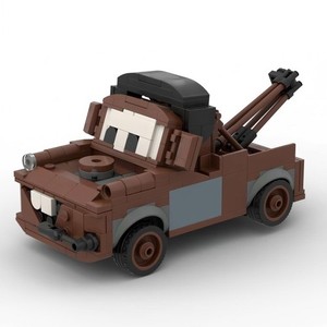 Camion de remorquage cartoon MOC Blocks de construction Set modèle de véhicule de style de caractère mignon