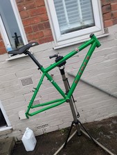 Raleigh M Trax 200 Retro Mountain Bike Frame Green And Red