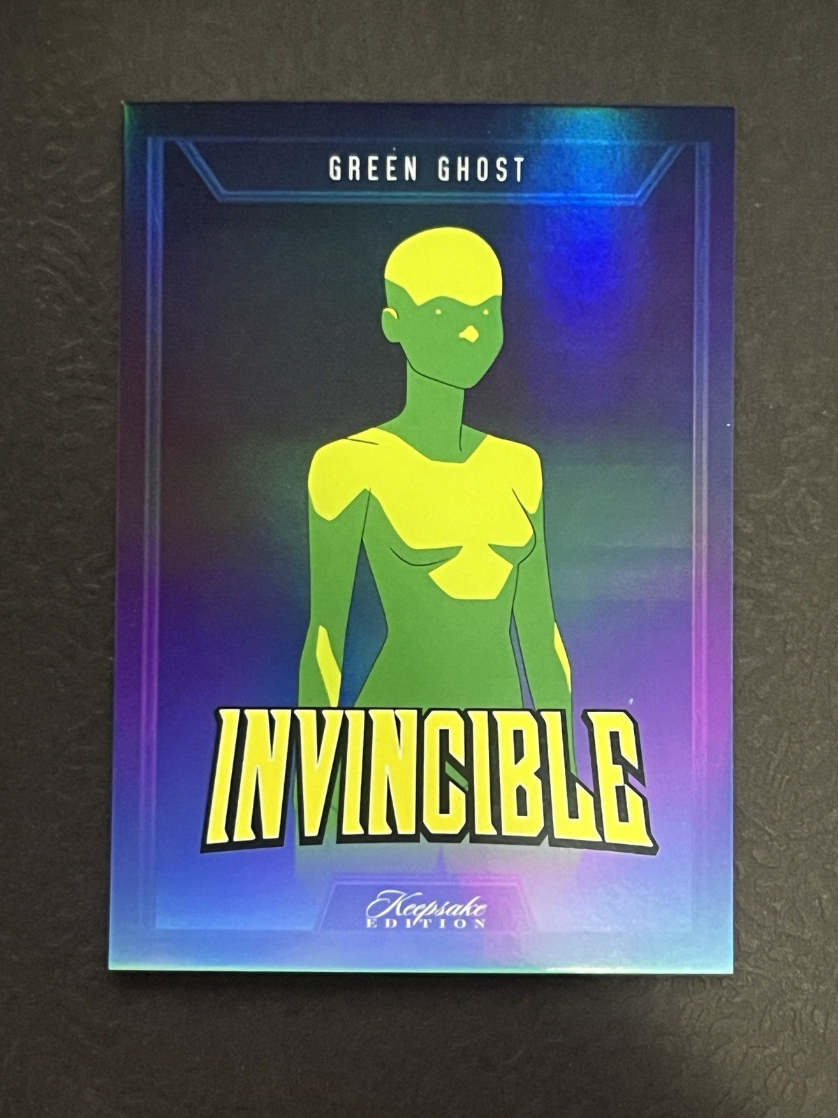 2025 Keepsake Invincible Season 1 #148 GREEN GHOST Holofoil