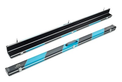 PERADON HALO 1 STÜCK BREIT SCHWARZ/HIMMELSTREIFEN SNOOKER/POOLKOFFER