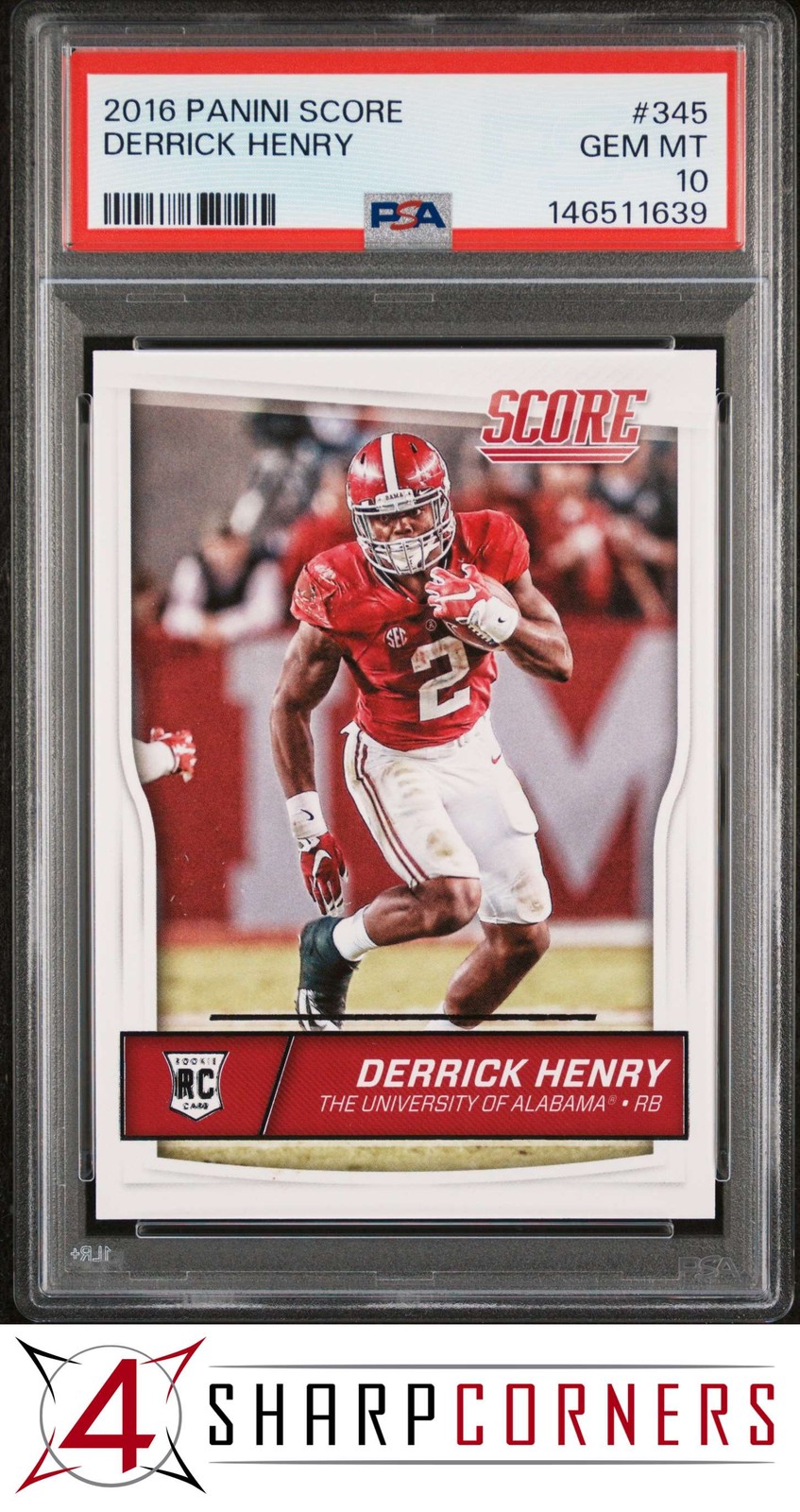 Derrick Henry Panini Score #345 Base